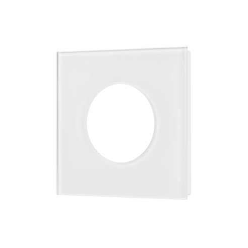 Рамка стеклянная FRM-GLARE-GC-1-WH (Arlight, -)