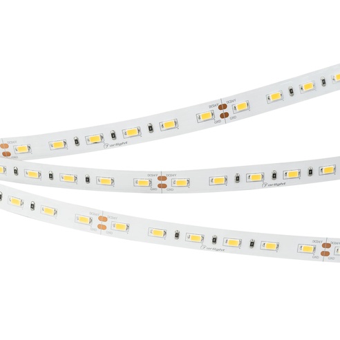 Лента светодиодная ULTRA-5000 24V Warm2700 2xH (5630, 300 LED, LUX) (Arlight, 27 Вт/м, IP20)