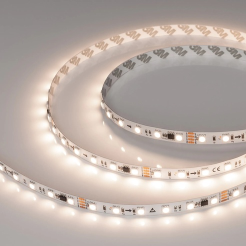Лента светодиодная SPI-B60-10mm 24V Day4000-PX6-RAM (15 W/m, IP20, 5060, 5m) (Arlight, бегущий огонь)