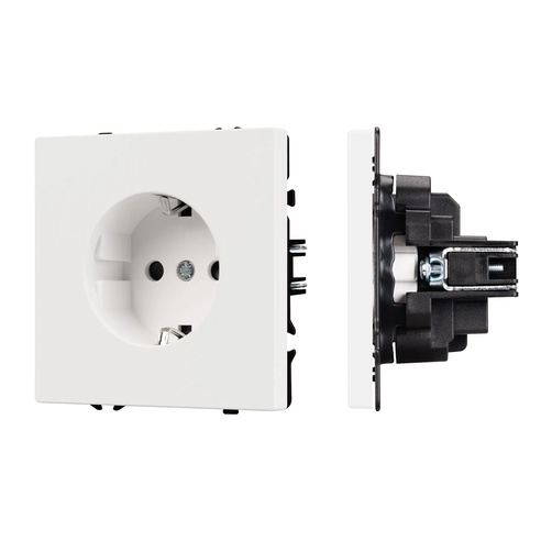 Механизм электрической розетки SCT-NOBE-MEU1-SFPL-WH (230V, 16A) (Arlight, -)