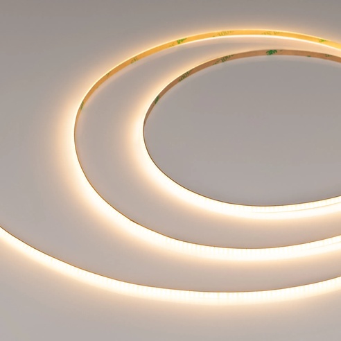 Лента светодиодная COB-X420-4mm 24V Warm2700 (10 W/m, IP20, CSP, 5m) (Arlight, узкая)