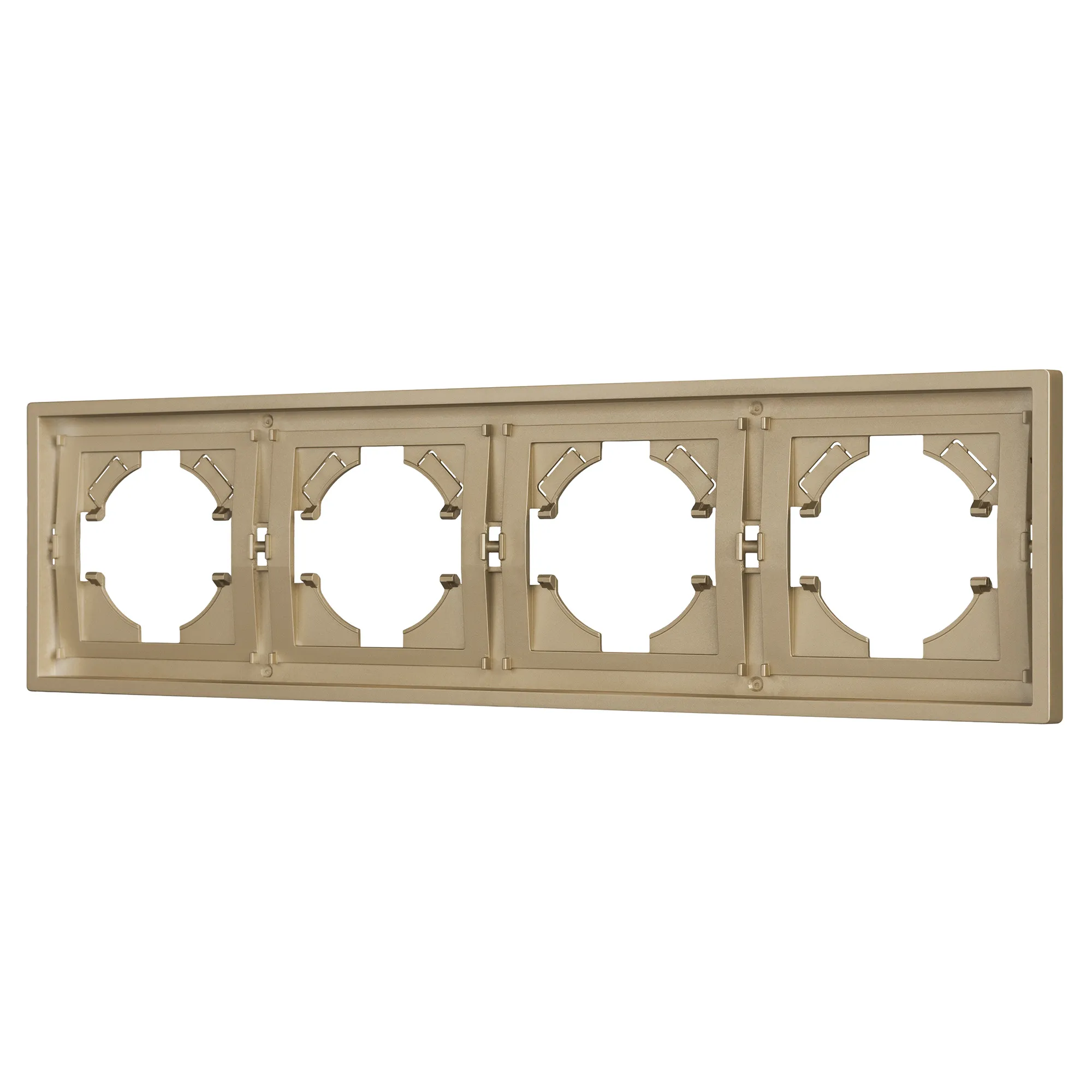 Рамка пластиковая FRM-TENDO-SFPL-4-GD (Arlight, -)