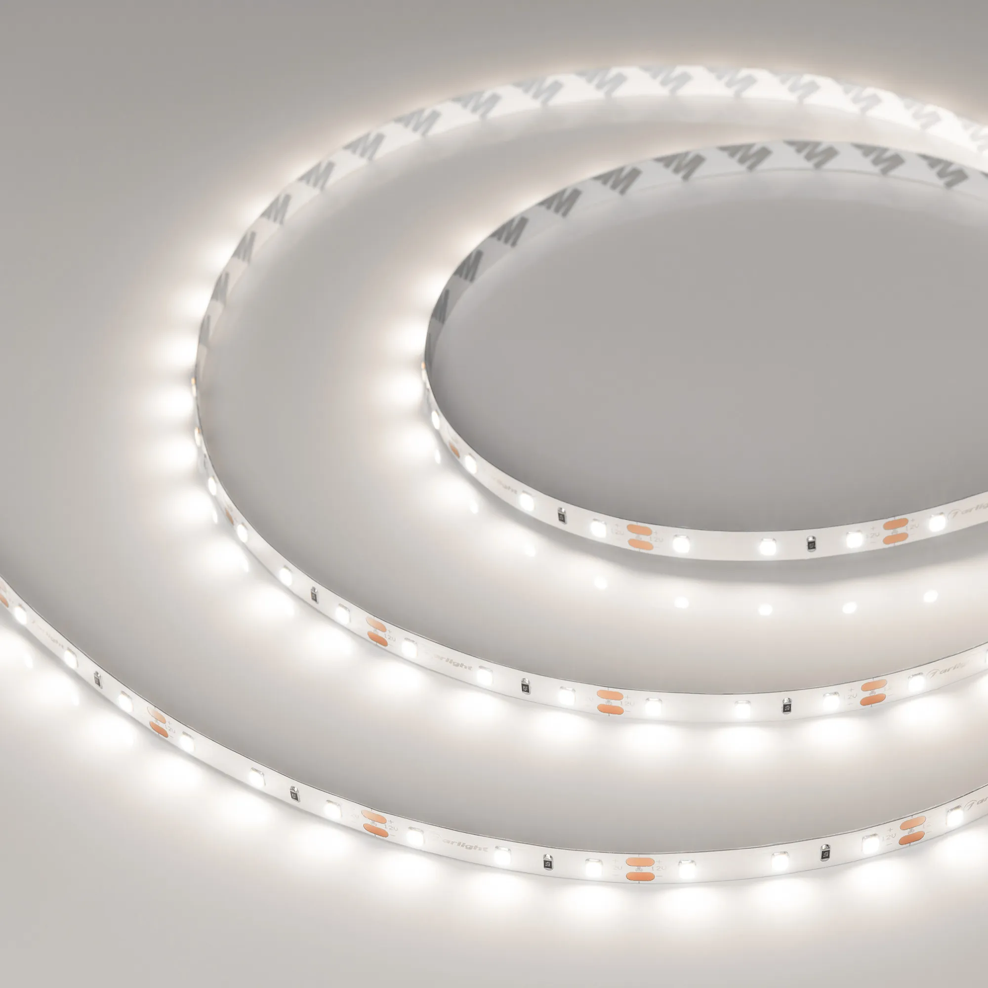 Лента RT-A60-8mm 12V Day4000 (2 W/m, IP20, 2835, 50m) (Arlight, П2)