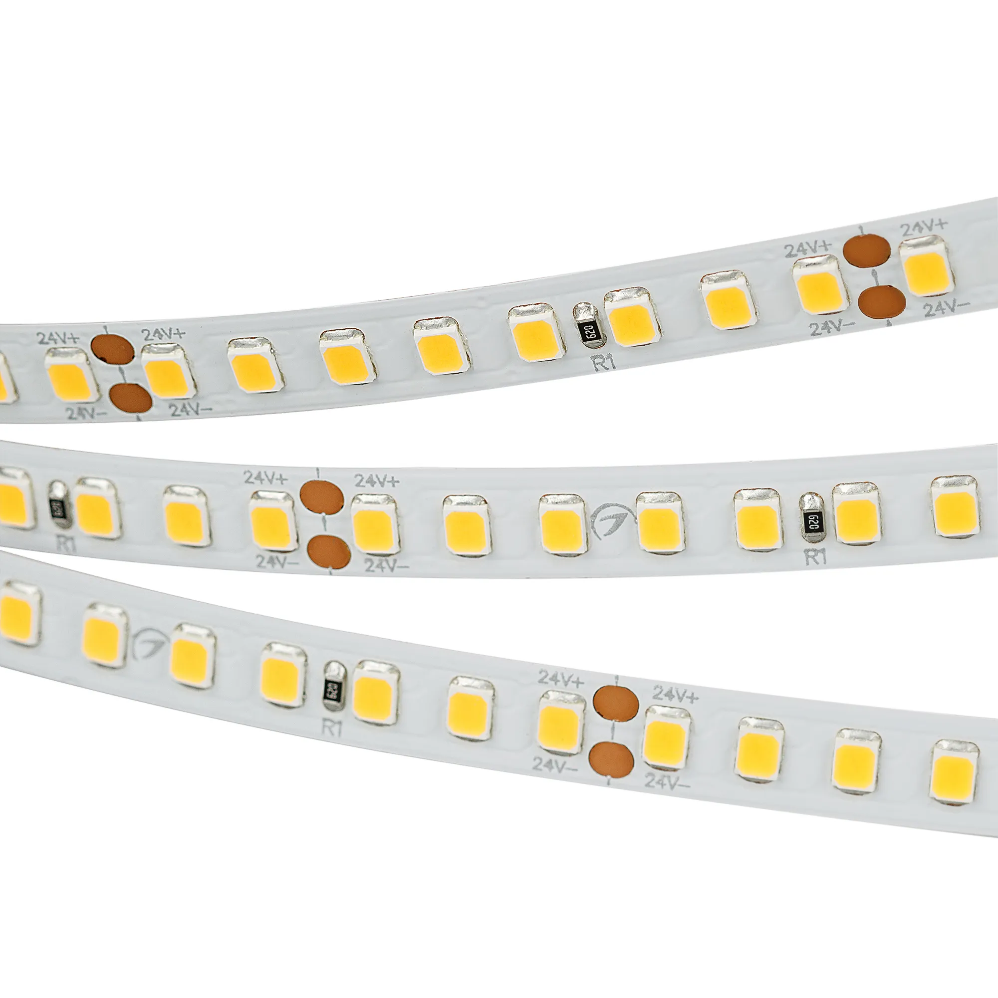 Лента светодиодная RT 2-5000 24V Day5000 2x (2835, 160 LED/m, LUX) (Arlight, 12 Вт/м, IP20)