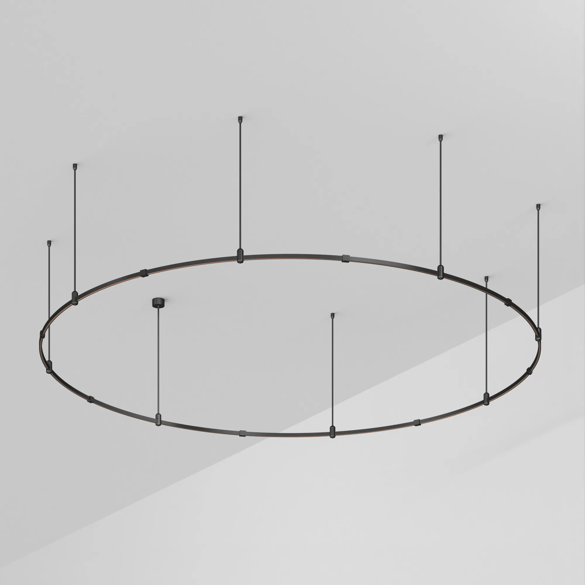 Трек ART-APRIORI-ROUND-ROD-800-R3000 (BK) (Arlight, IP20 Металл, 3 года)