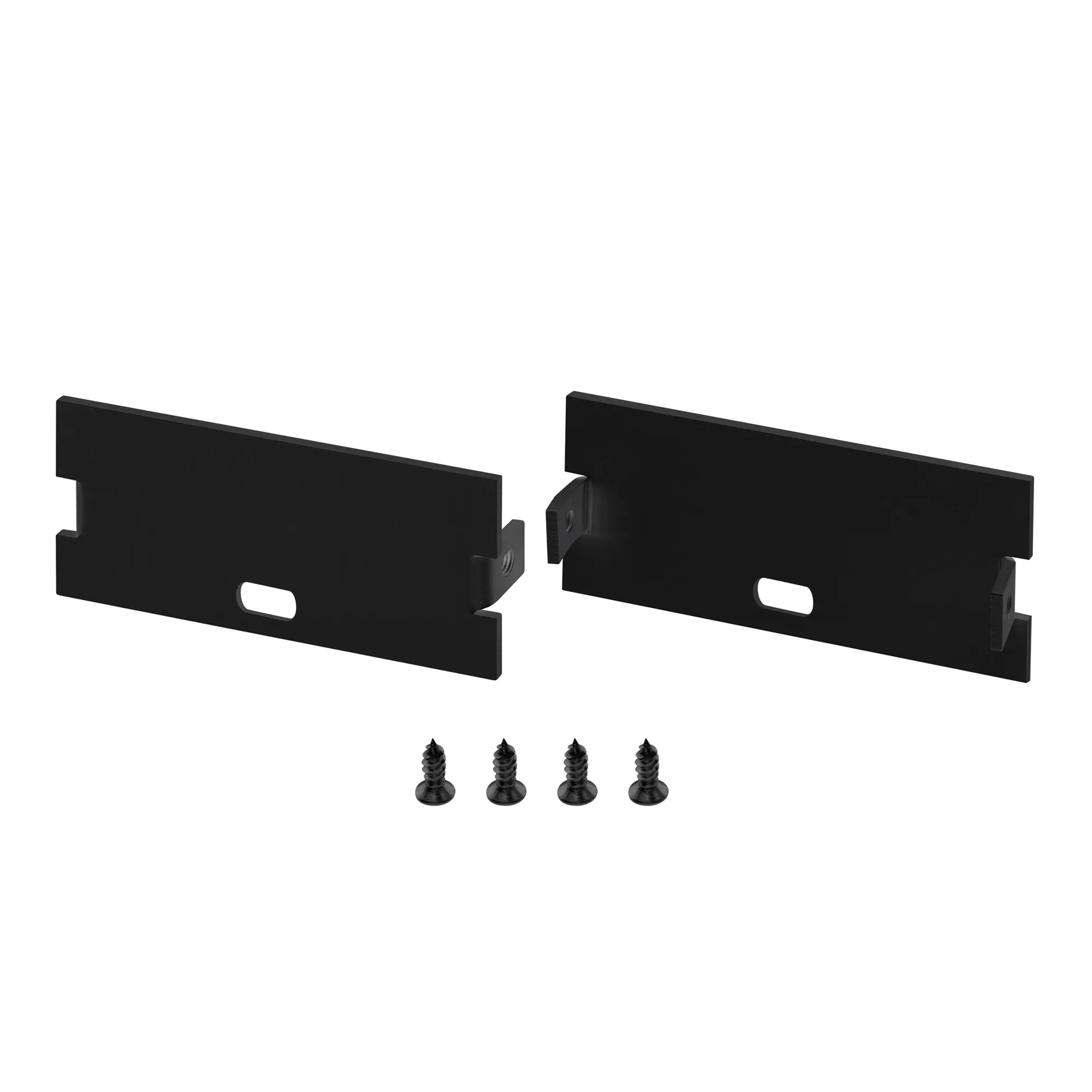 Заглушка FLOOR60 BLACK с отверстием (Arlight, Алюминий) - изображение товара