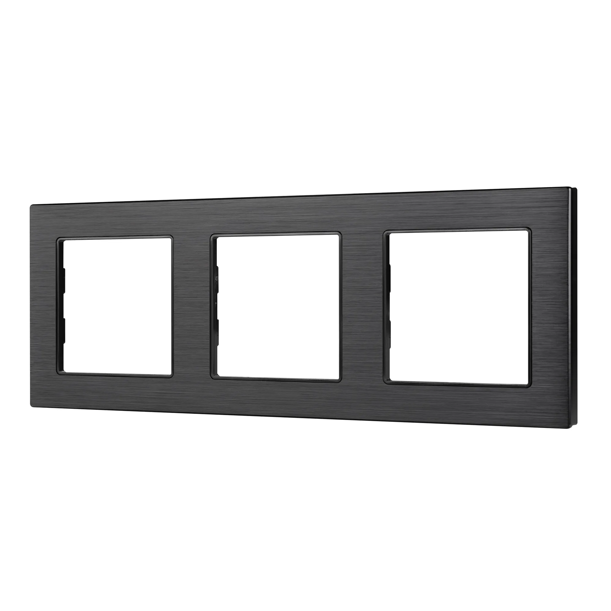 Рамка алюминиевая FRM-PRESTO-ALS-3-BK (Arlight, -) - изображение товара