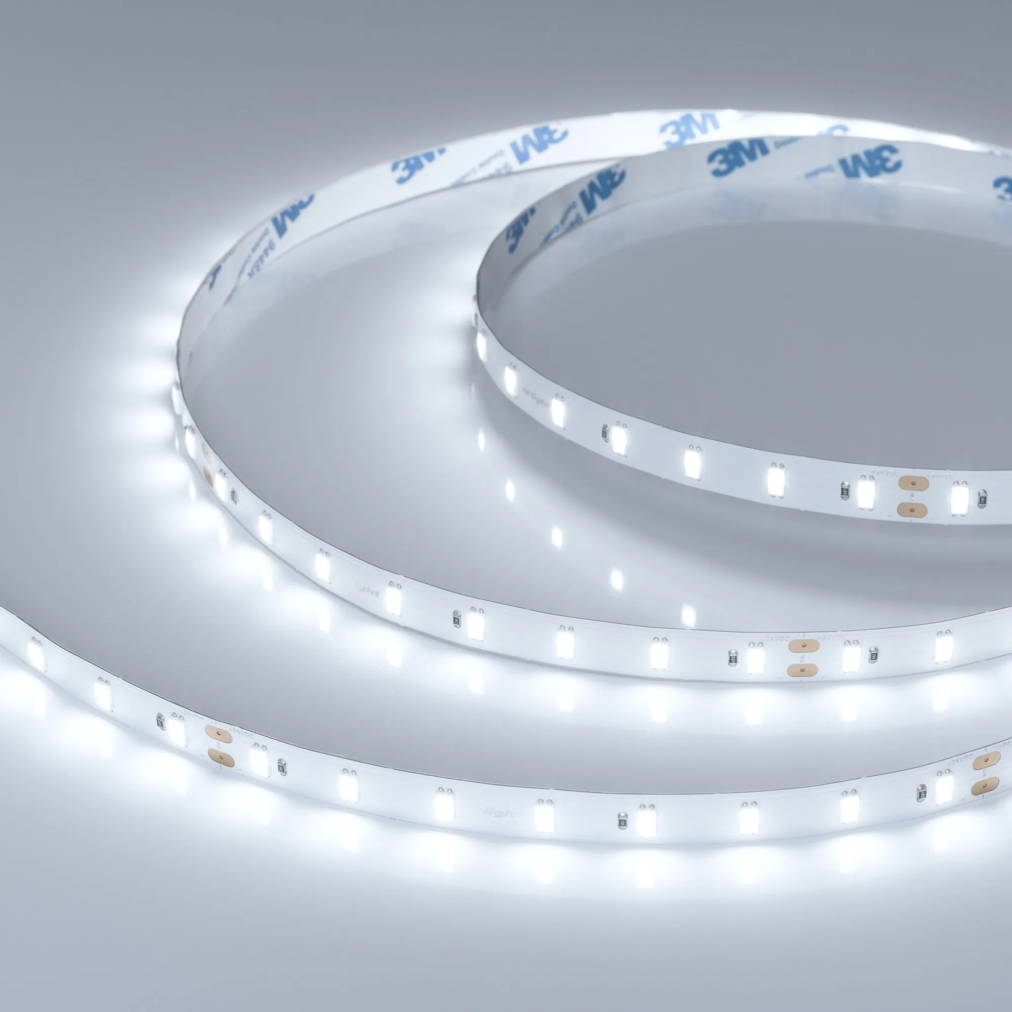 Лента светодиодная ULTRA-C64-10mm 24V White6000 (14.4 W/m, IP20, 5630, 5m) (Arlight, высок.эфф.160 лм/Вт)